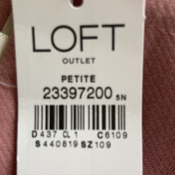 LOFT Outlet 10 Petite patch pocket mini skirt NWT - Picture 9 of 10